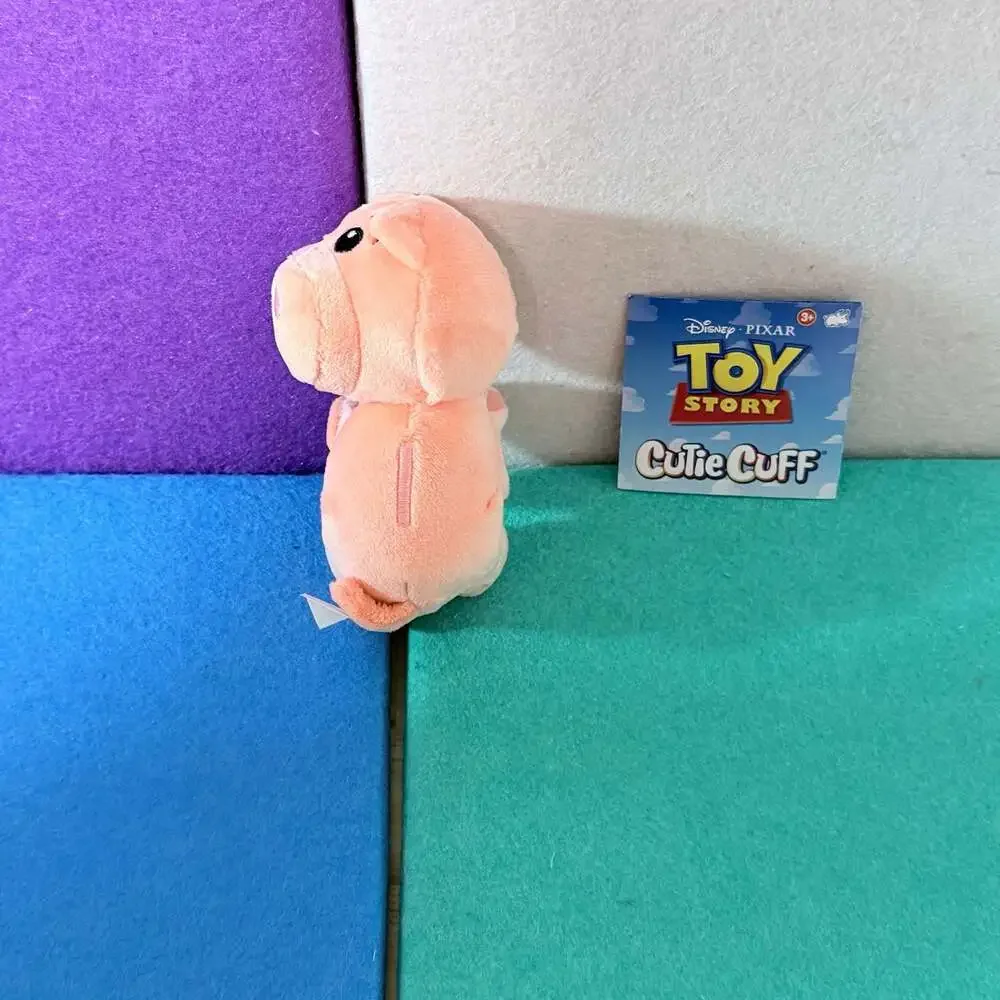 Disney Pixar Toy Story Hamm Cutie Cuff Plush Snap Bracelet